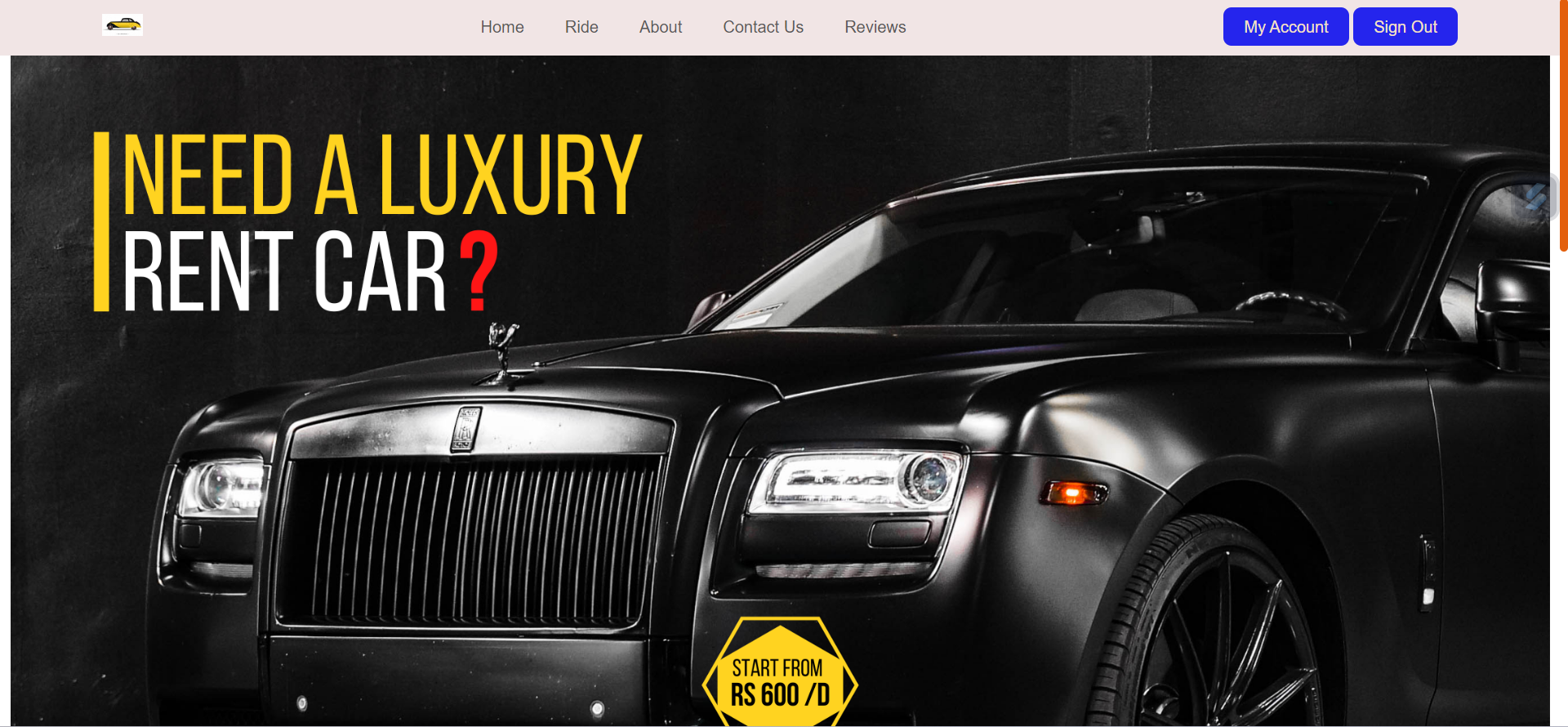 Car Rental System