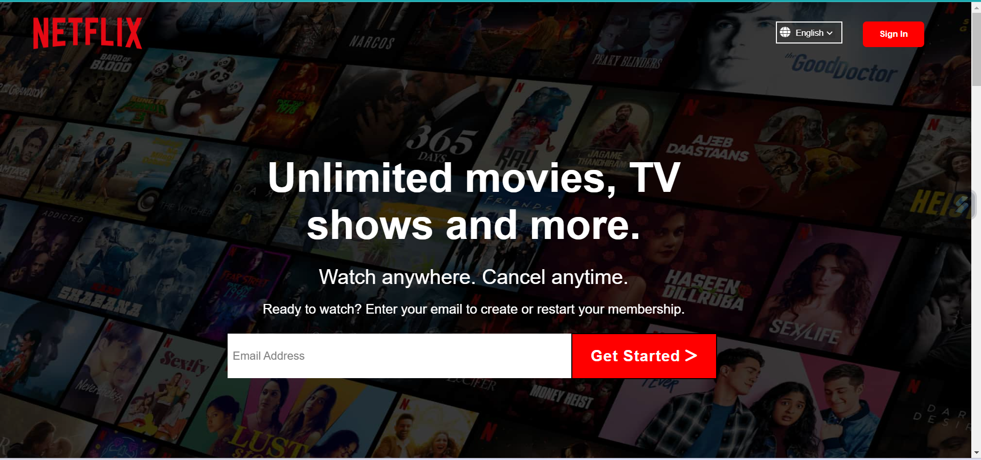 Netflix UI Clone